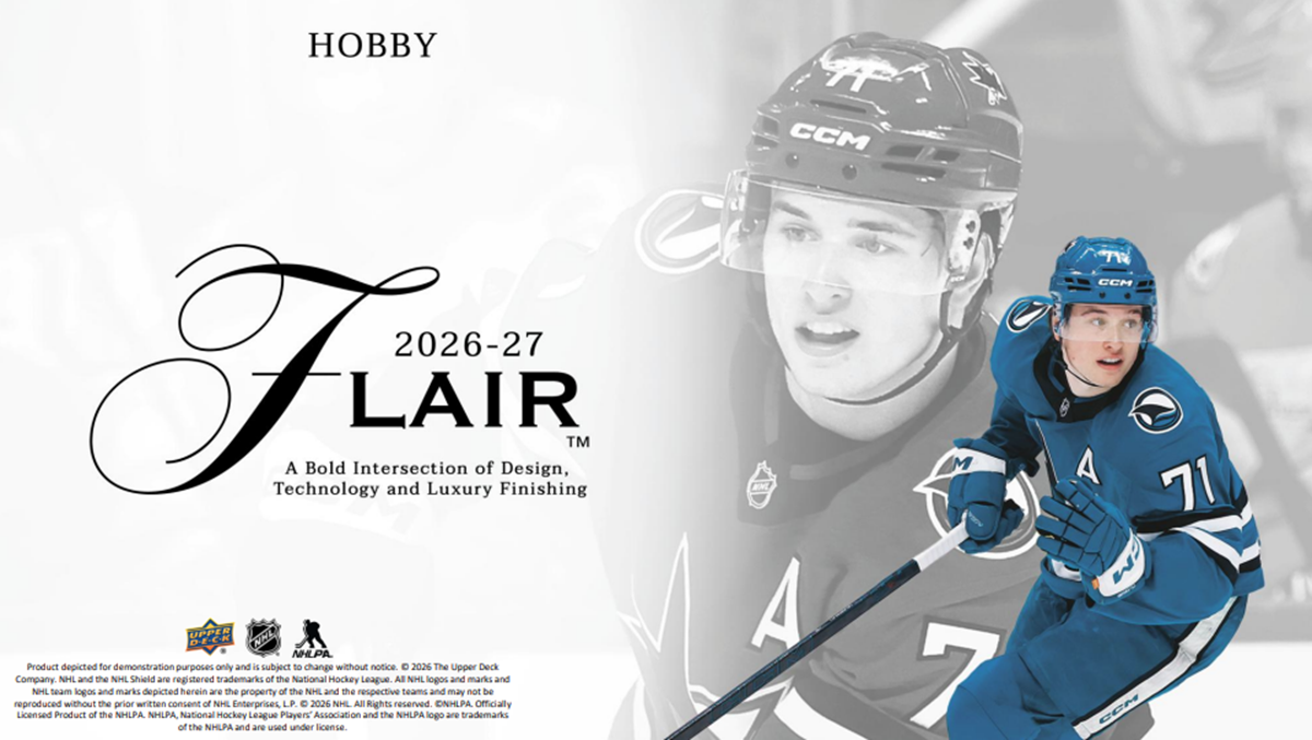 2026-27 Upper Deck Flair Hockey Hobby Case (Case of 10 Boxes)(Pre-Order) - Miraj Trading