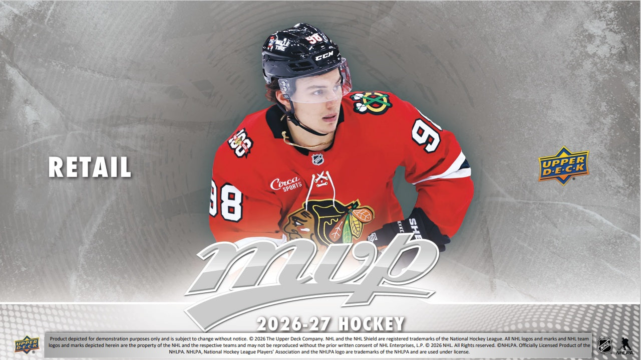 2026-27 Upper Deck MVP Hockey Blaster Box (Pre-Order) - Miraj Trading