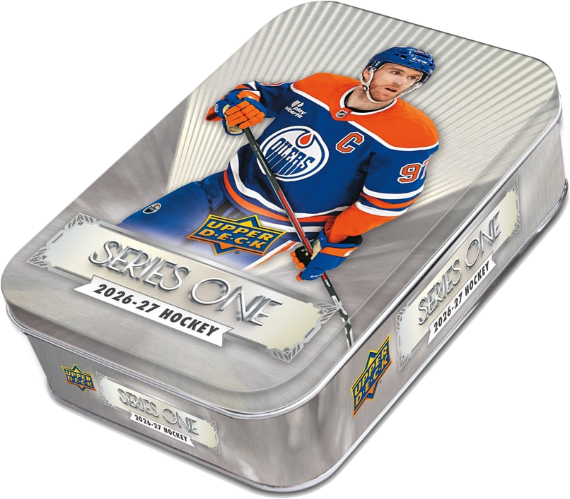 2026-27 Upper Deck Series 1 Hockey Tin Case (Case of 12 Tins) - Miraj Trading