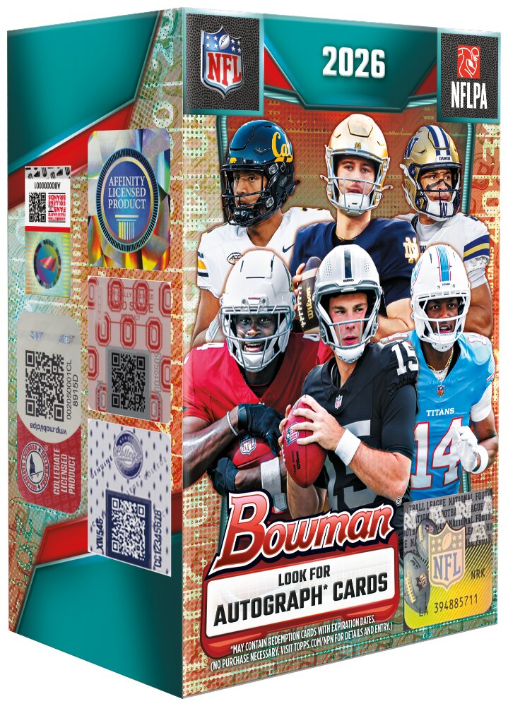 2026 Topps Bowman Football Blaster Box