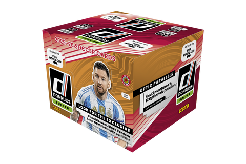 2026 Donruss Road to World Cup Soccer International Hobby Box - Miraj Trading