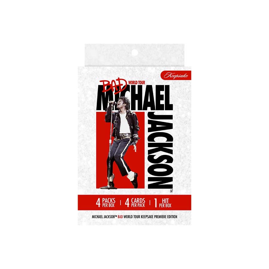 2026 Keepsake Michael Jackson Bad World Tour Holo Edition Mini Box - Miraj Trading