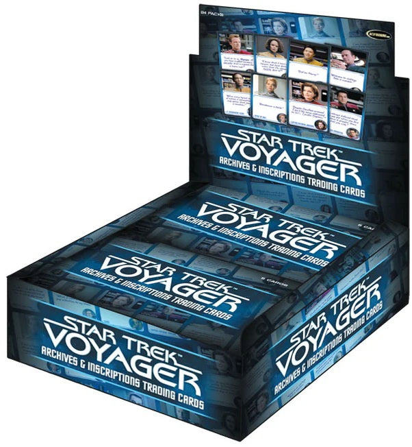 2026 Star Trek Voyager Archives & Inscriptions Trading Cards Hobby Box