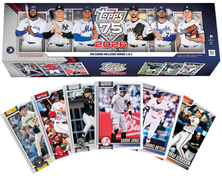 2026 Topps Complete Sets Baseball Hobby Box - Miraj Trading