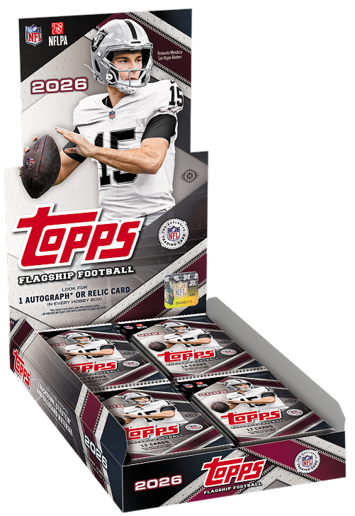 2026 Topps Flagship Football Hobby Box (Pre-Order)
