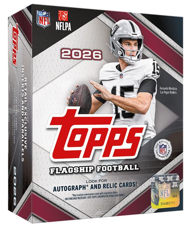 2026 Topps Flagship Football Mega Box (Pre-Order)