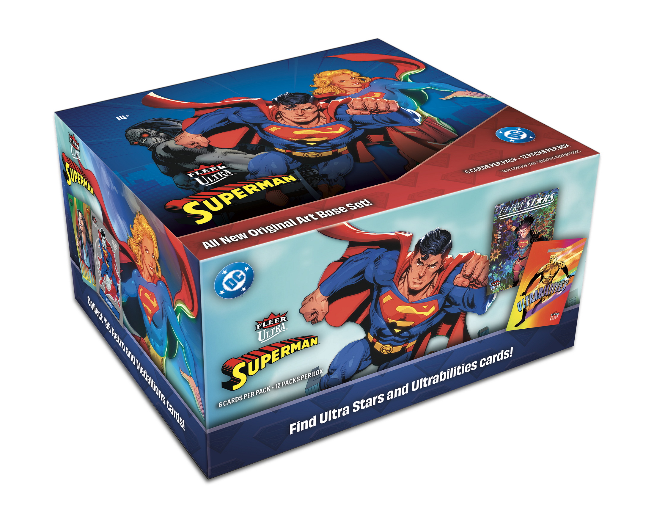 2026 Upper Deck Fleer Brilliants Superman Hobby Box (Pre-Order) - Miraj Trading