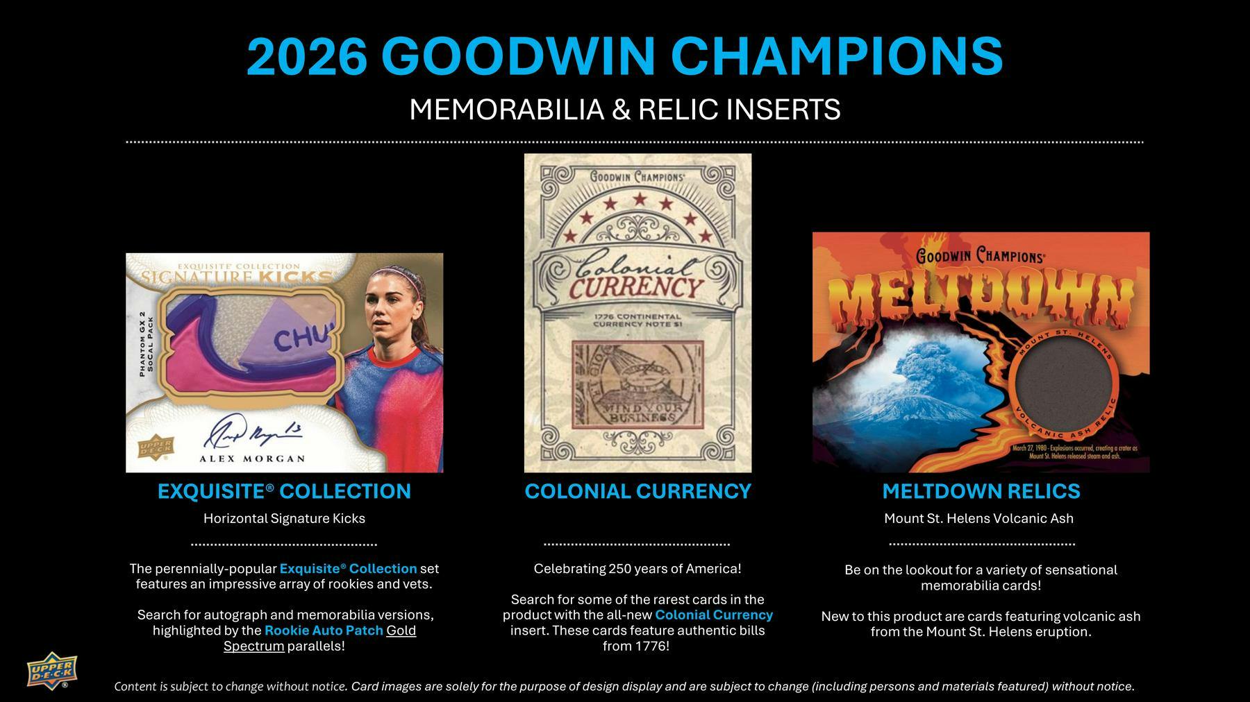 2026 Upper Deck Goodwin Champions Hobby Box - Miraj Trading