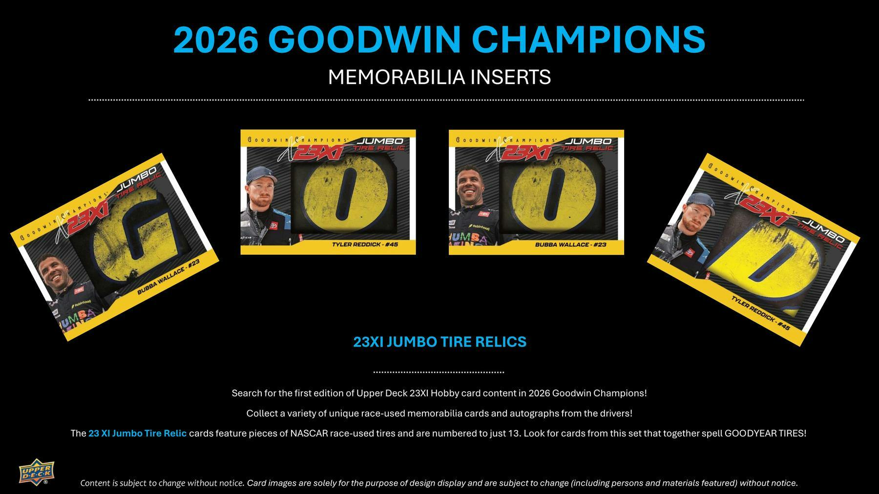 2026 Upper Deck Goodwin Champions Hobby Box - Miraj Trading
