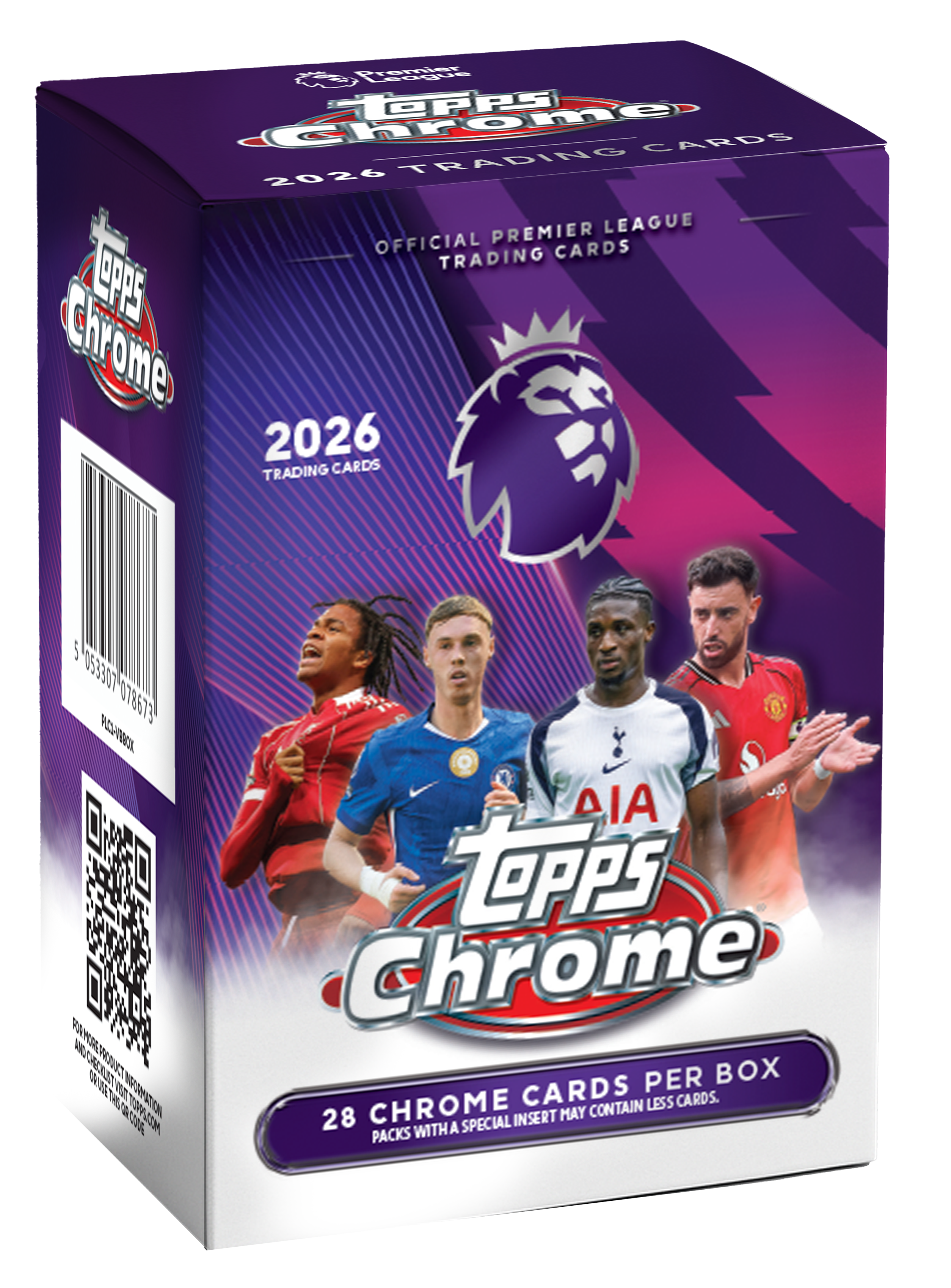 2026 Topps Chrome Soccer Premier League Blaster Box (Pre-Order) - Miraj Trading
