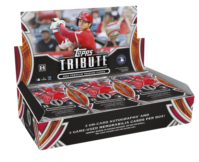 2023 Topps Tribute Baseball Hobby Box - Miraj Trading