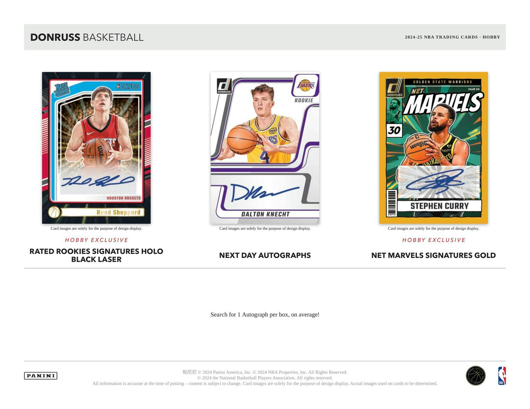 2024-25 Panini Donruss Basketball Hobby Box - Miraj Trading