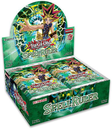 Yu Gi Oh! - 25 Anniversary Spell Ruler Booster Box Master Case (Case of 12 Boxes) - Miraj Trading