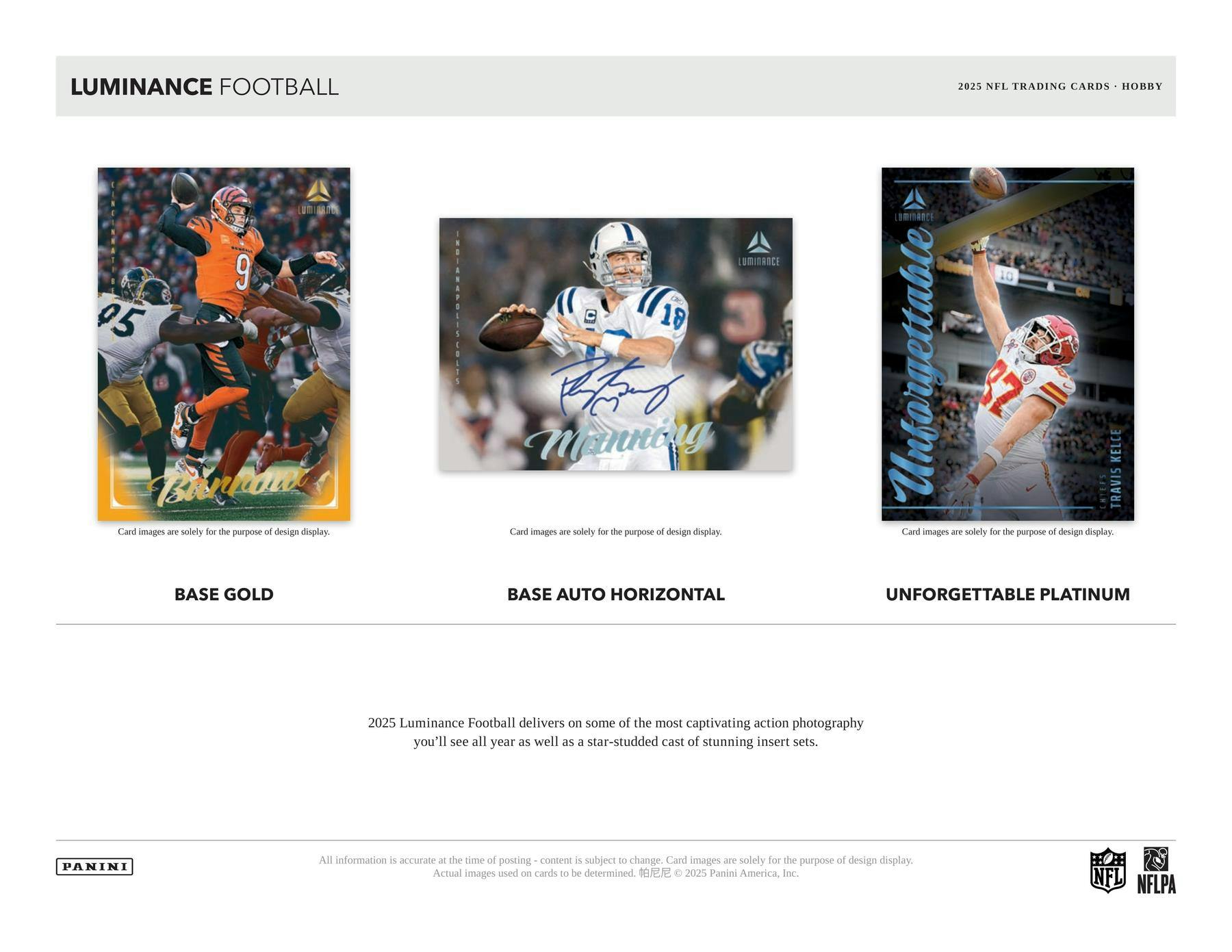 2025 Panini Luminance Football Hobby Box - Miraj Trading