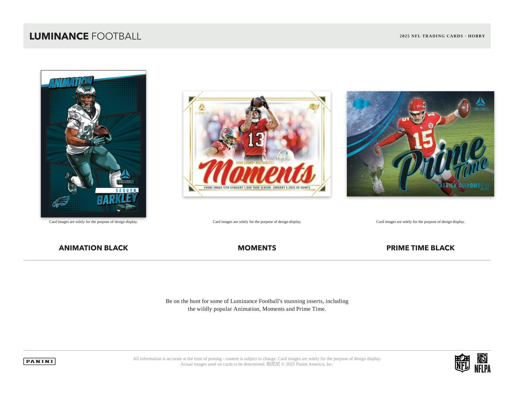 2025 Panini Luminance Football Hobby Box - Miraj Trading