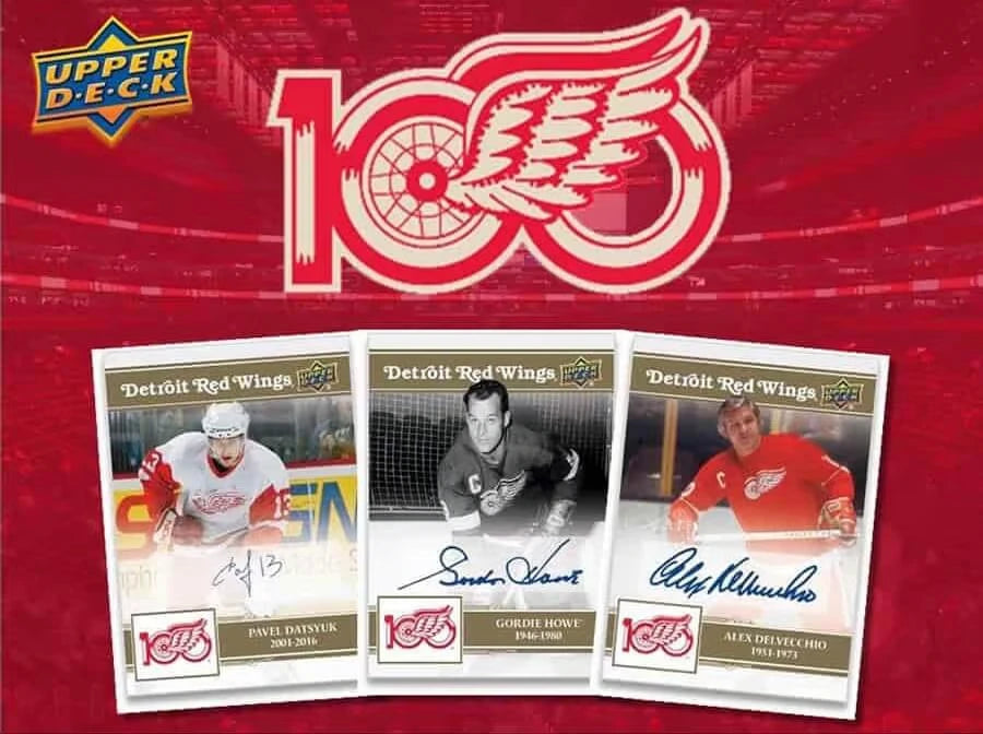 2025-26 Upper Deck Detroit Red Wings Centennial Box Set (Pre-Order) - Miraj Trading