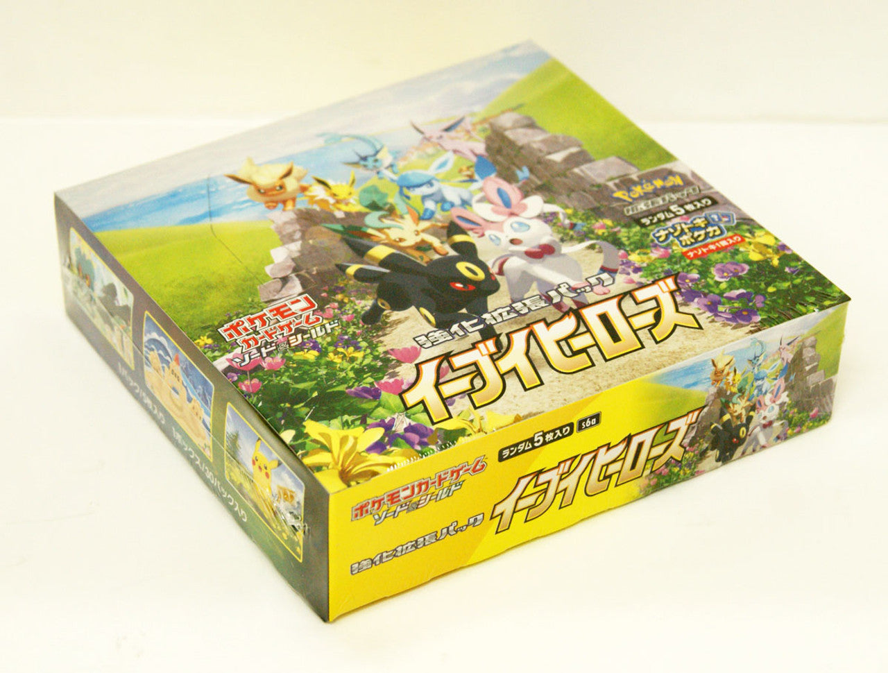 Pokemon Sword & Shield S6a Eevee Heroes Booster Box -  Japanese - Miraj Trading