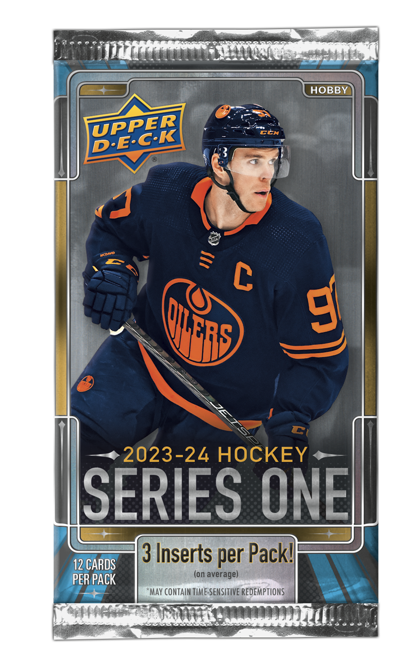 2023-24 Upper Deck Series 1 Hockey Hobby Box (Pre-Order) - Miraj Trading