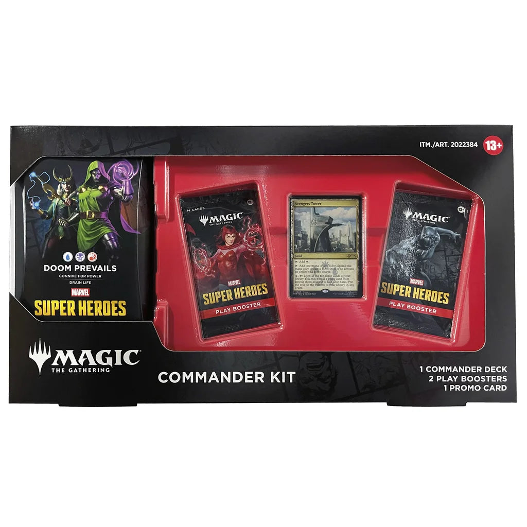 Magic The Gathering: Marvel Super Heroes Commander Kit - Doom Prevails - Miraj Trading
