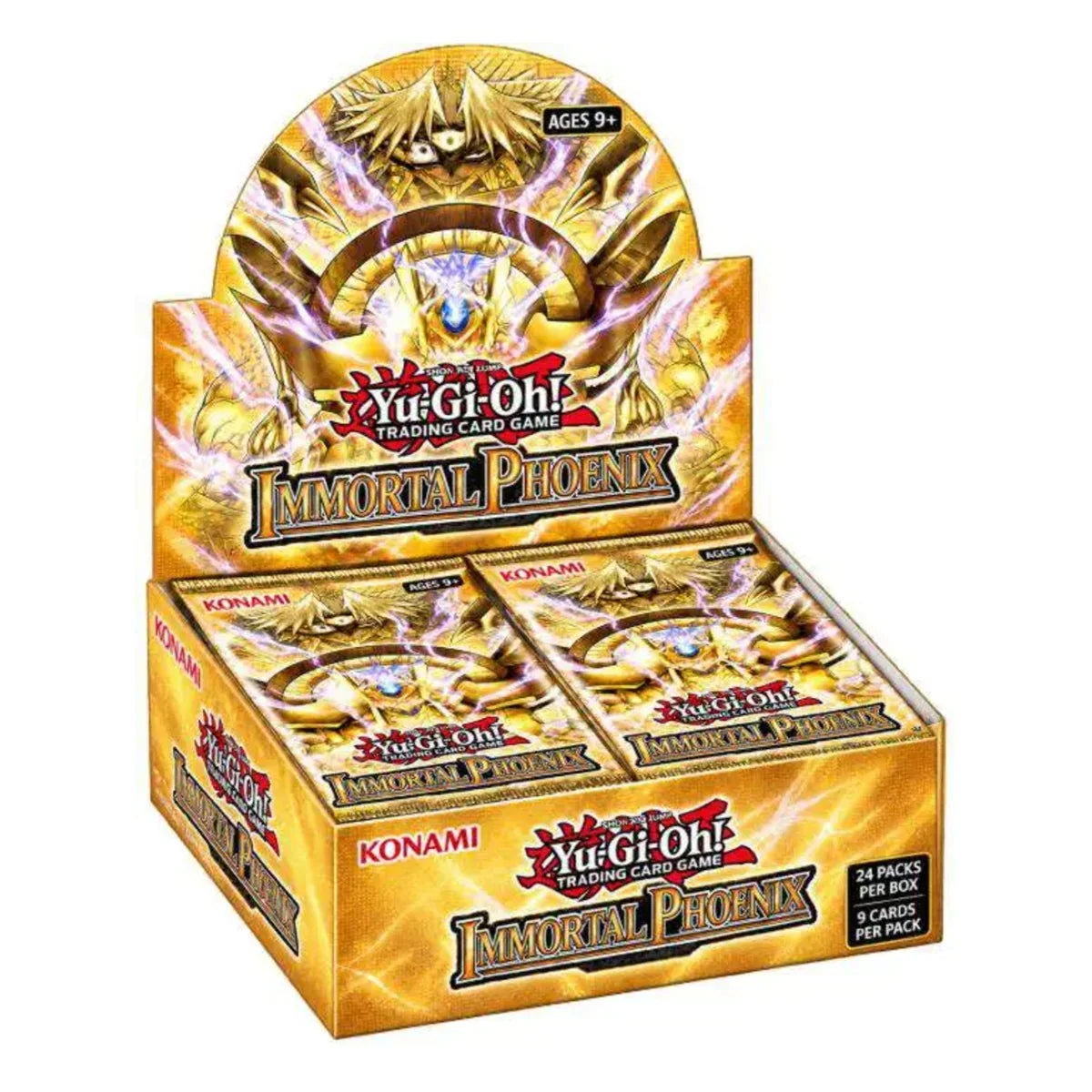 Yugioh Immortal Phoenix 1st Edition Booster Box - Miraj Trading