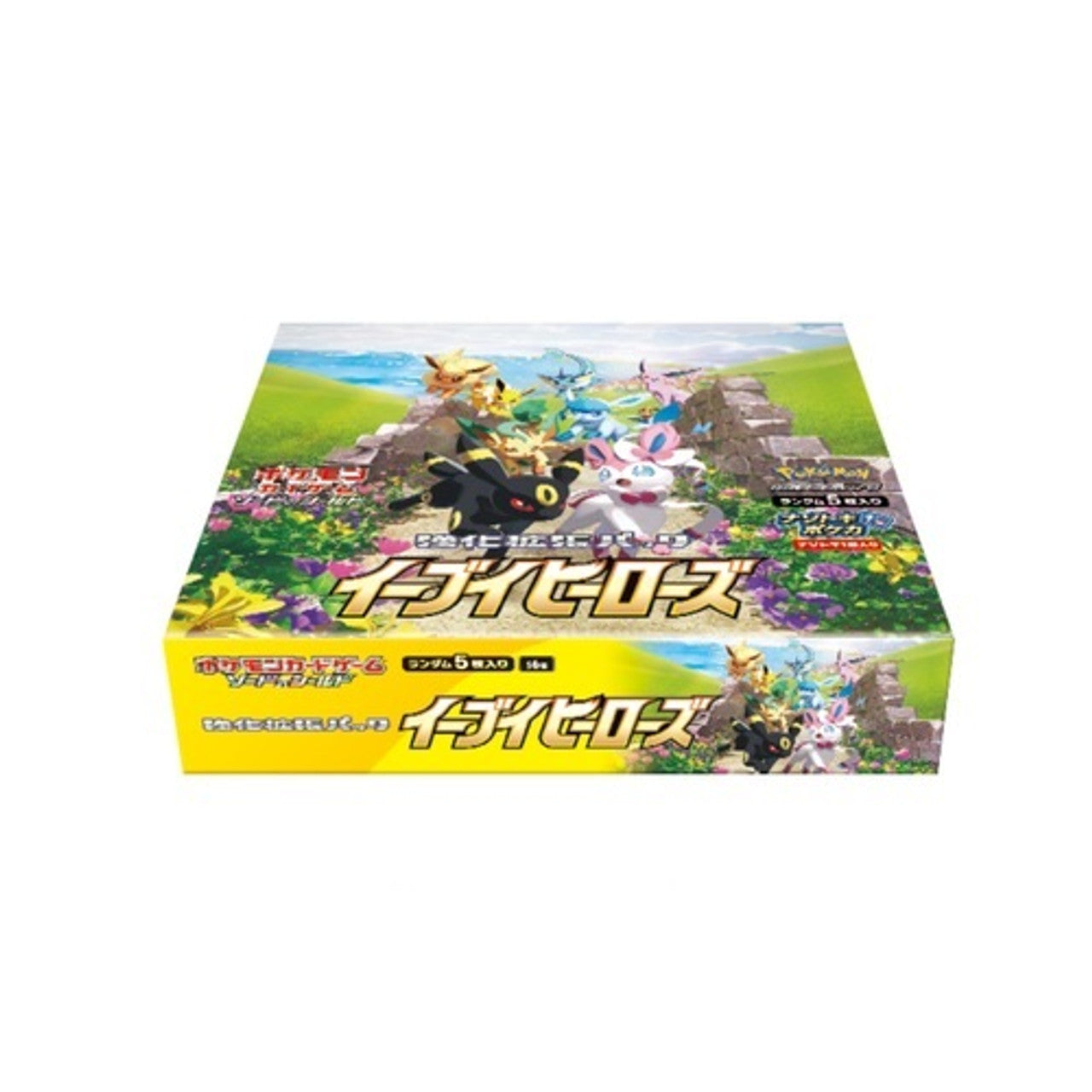 Pokemon Sword & Shield S6a Eevee Heroes Booster Box -  Japanese - Miraj Trading