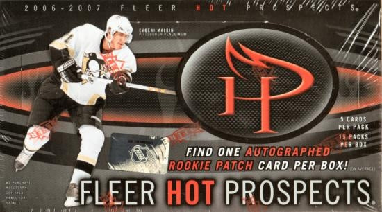 2006-07 Fleer Hot Prospects Hockey Hobby Box - Miraj Trading