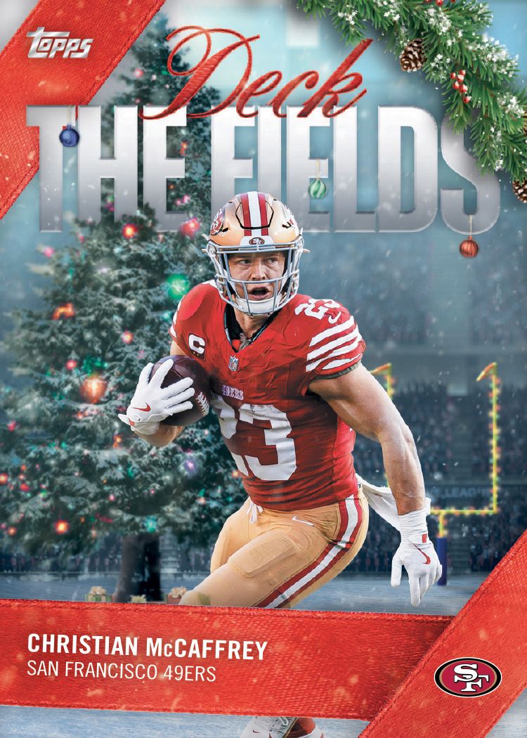 2026 Topps Holiday Football Mega Box - Miraj Trading