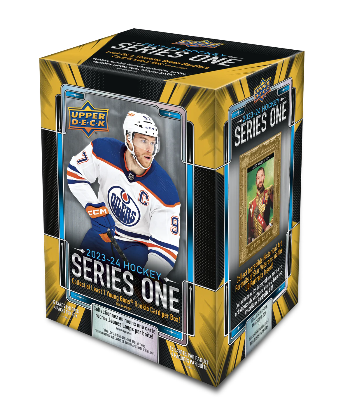 2023-24 Upper Deck Series 1 Hockey Blaster Box Case (Case of 20 Boxes) (Pre-Order) - Miraj Trading