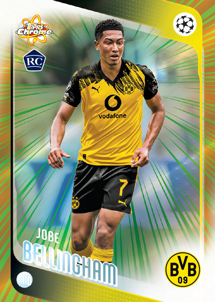 2025-26 Topps Chrome® UEFA Club Competitions Hobby Box (Case of 12) - Miraj Trading