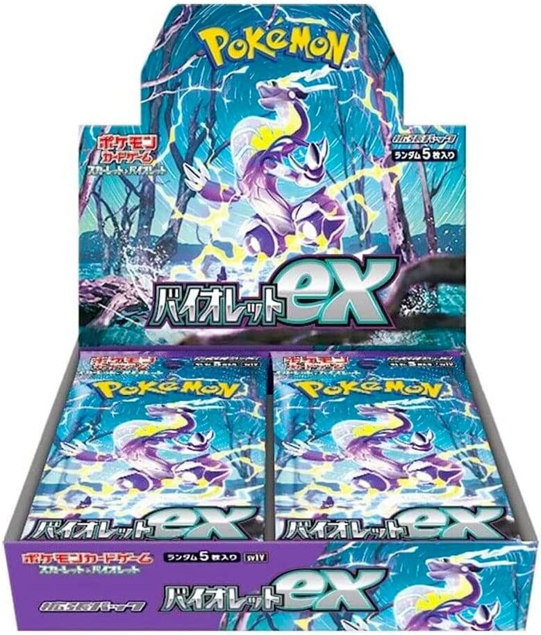 Pokémon Scarlet and Violet - Violet Ex Booster Box - Japanese - Miraj Trading