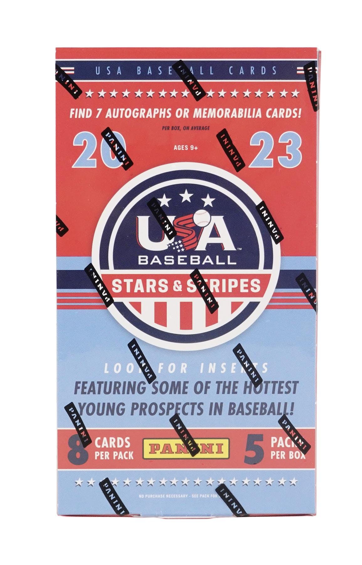 2023 Panini USA Stars and Stripes Baseball Hobby Box - Miraj Trading