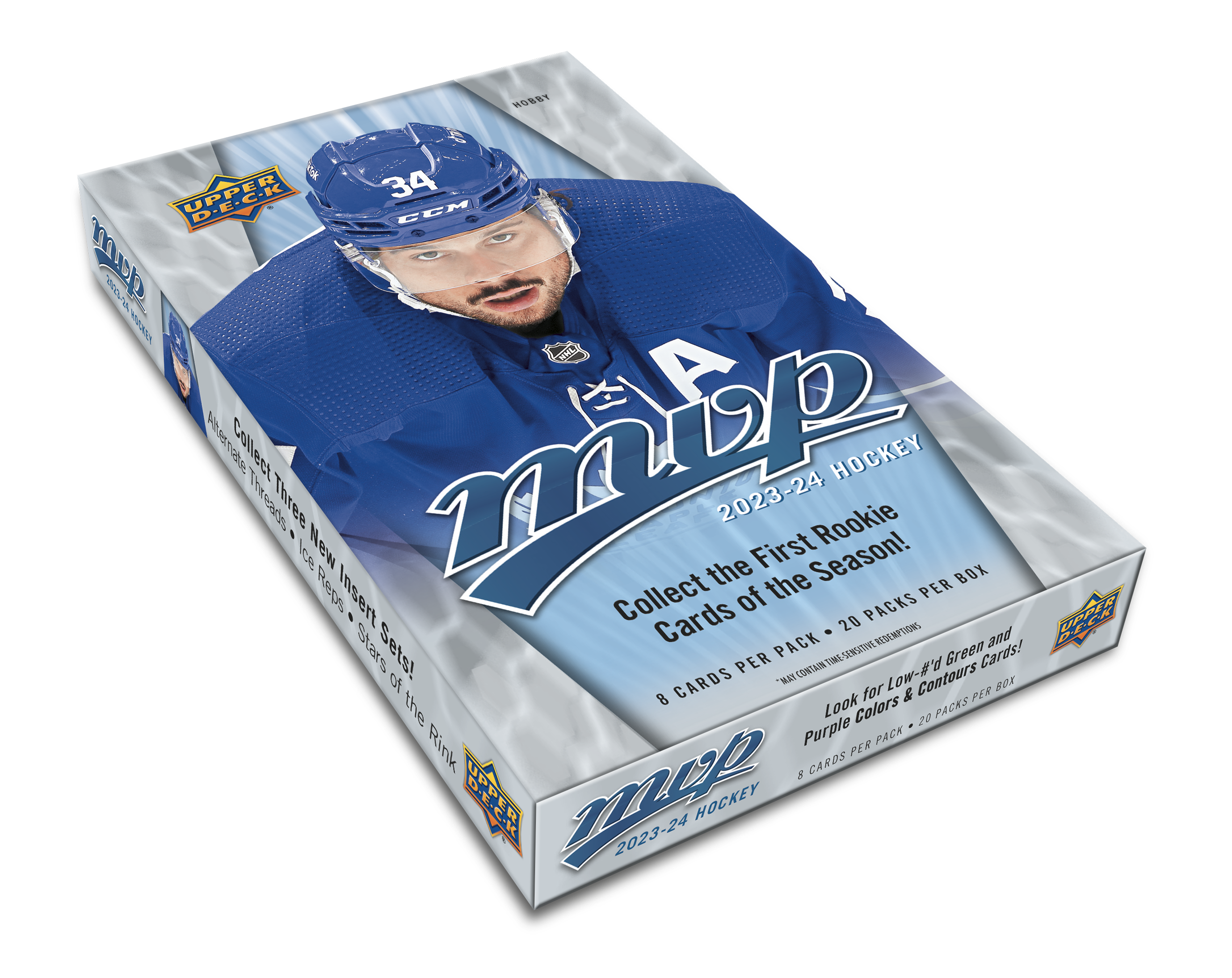 2023-24 Upper Deck MVP Hockey Hobby Box (Pre-Order) - Miraj Trading