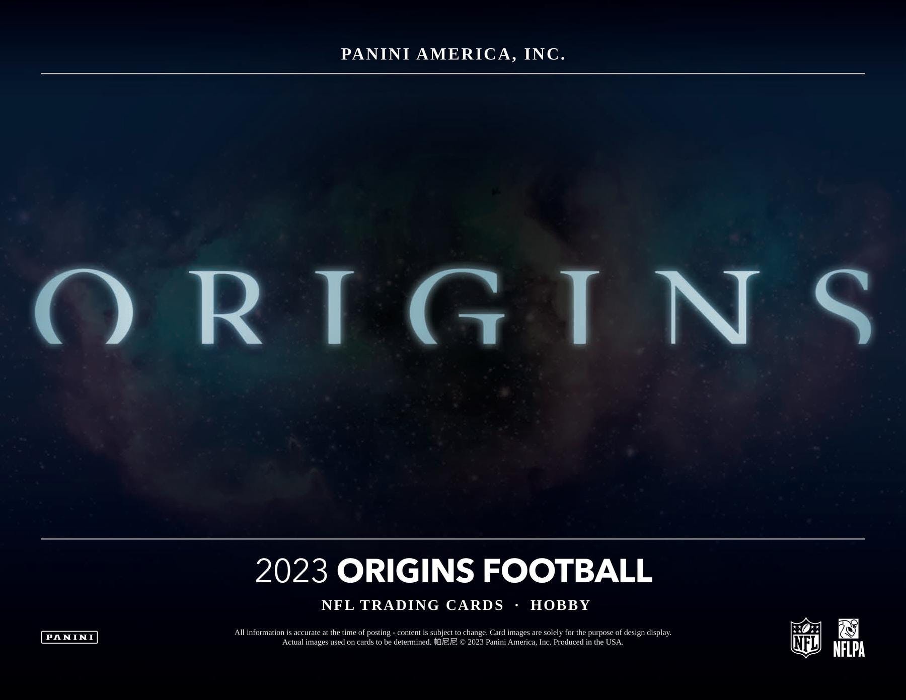 2023 Panini Origins Football Hobby Box - Miraj Trading
