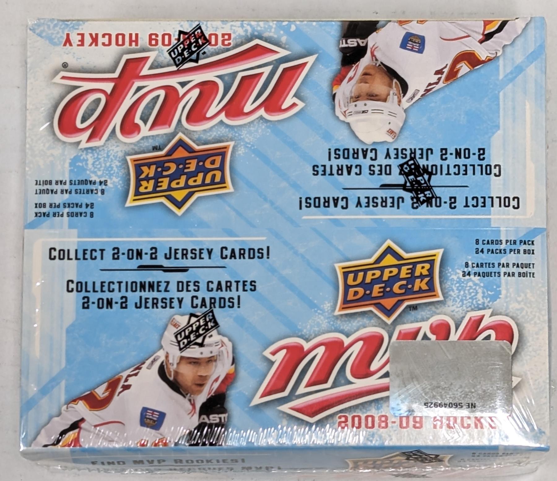 2008-09 Upper Deck MVP Hockey Retail Box - Miraj Trading