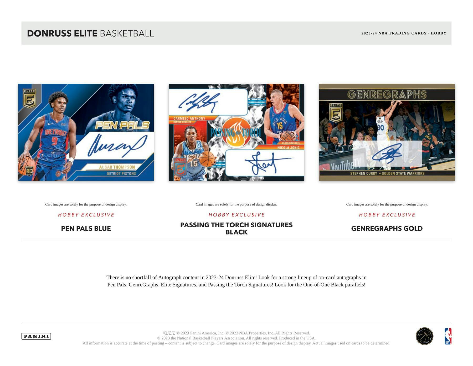 2023-24 Panini Donruss Elite Basketball Hobby Box - Miraj Trading
