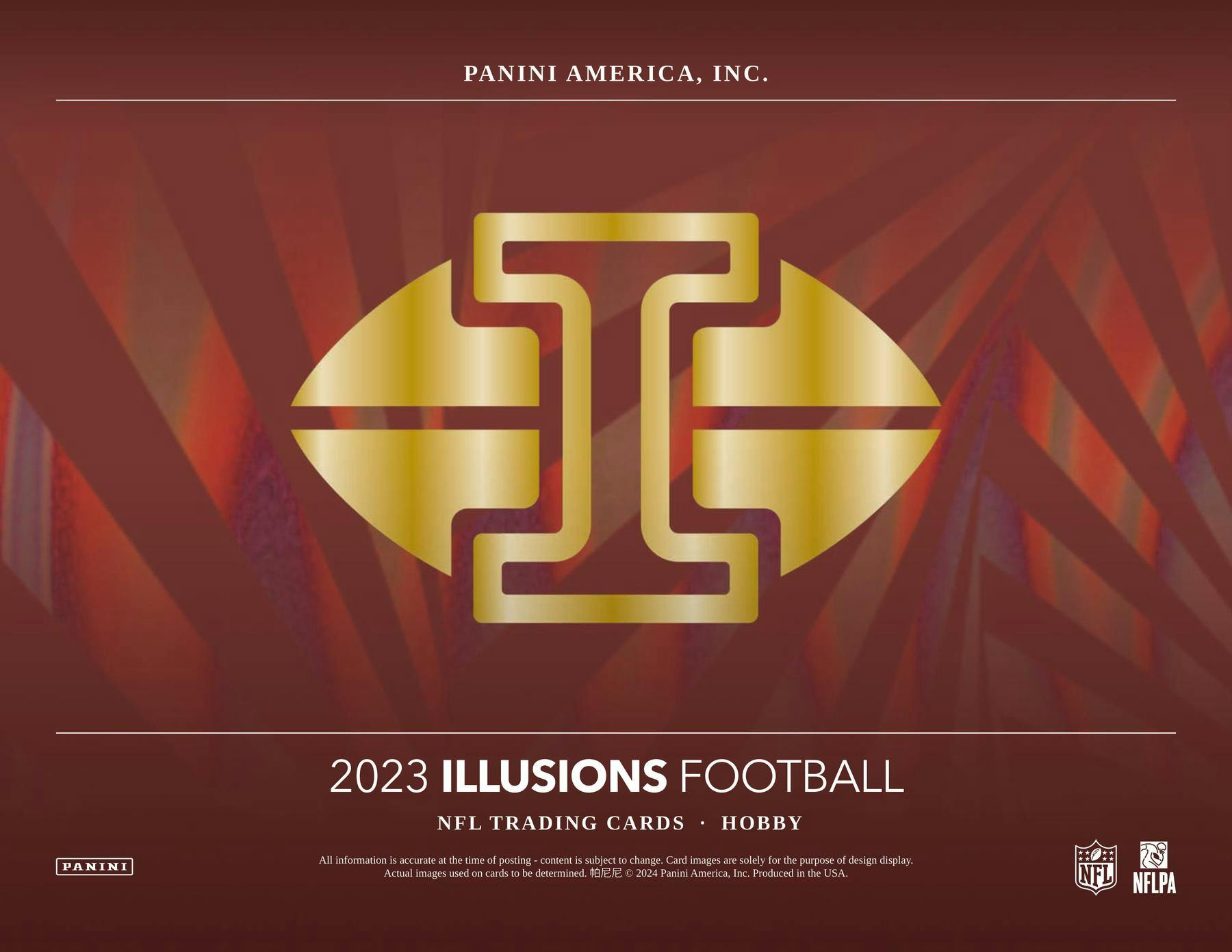 2023 Panini Illusions Football Hobby Box - Miraj Trading