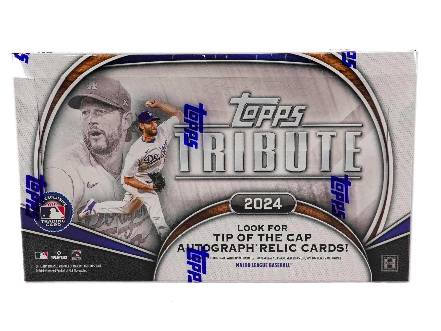 2024 Topps Tribute Baseball Hobby Box - Miraj Trading