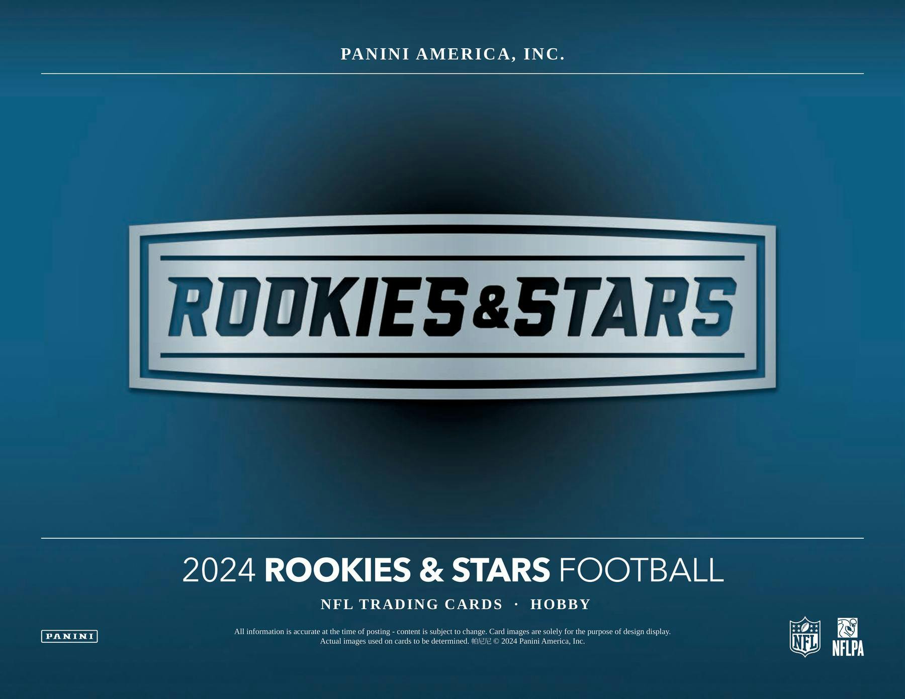 2024 Panini Rookies and Stars Football Hobby Box - Miraj Trading