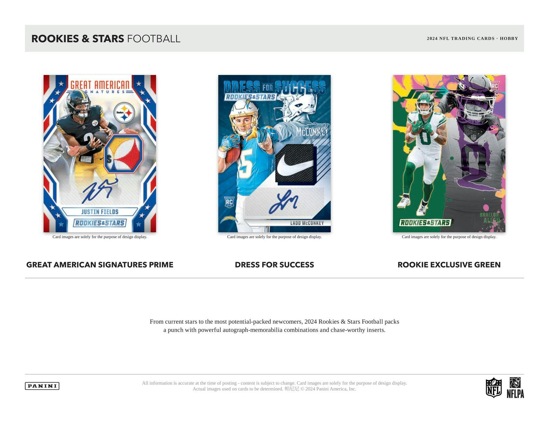 2024 Panini Rookies and Stars Football Hobby Box - Miraj Trading