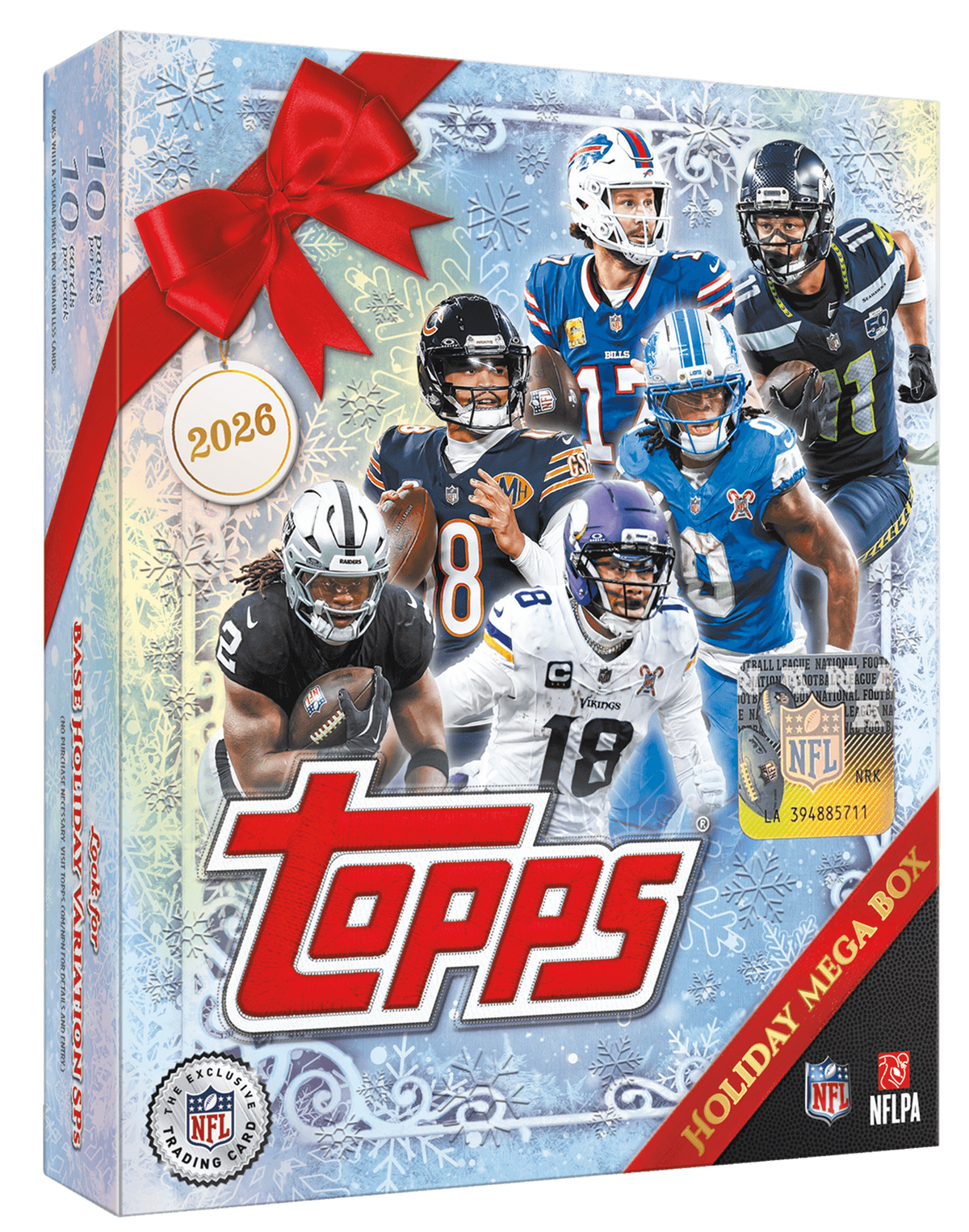 2026 Topps Holiday Football Mega Box - Miraj Trading