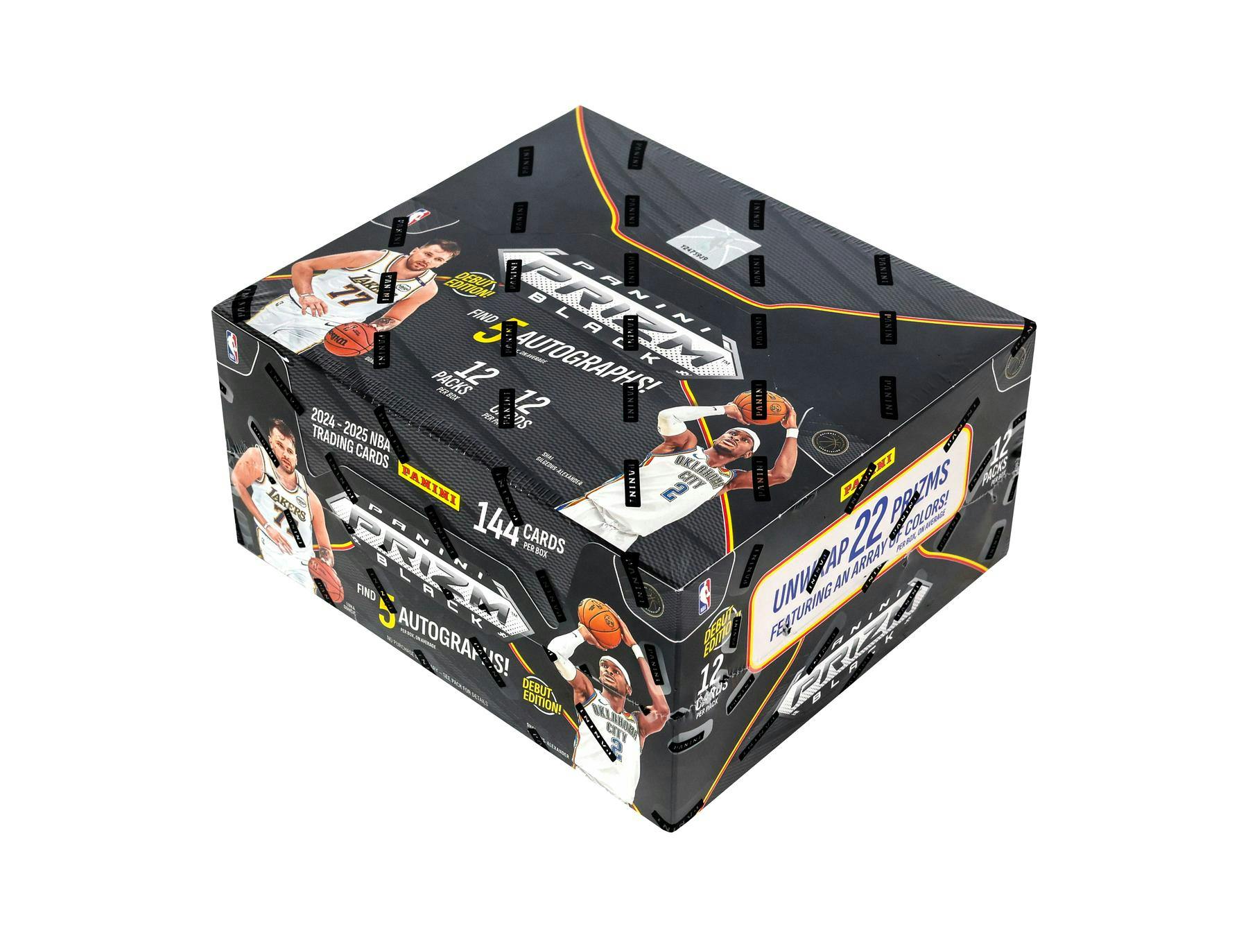 2024-25 Panini Prizm Black Basketball Hobby Box - Miraj Trading