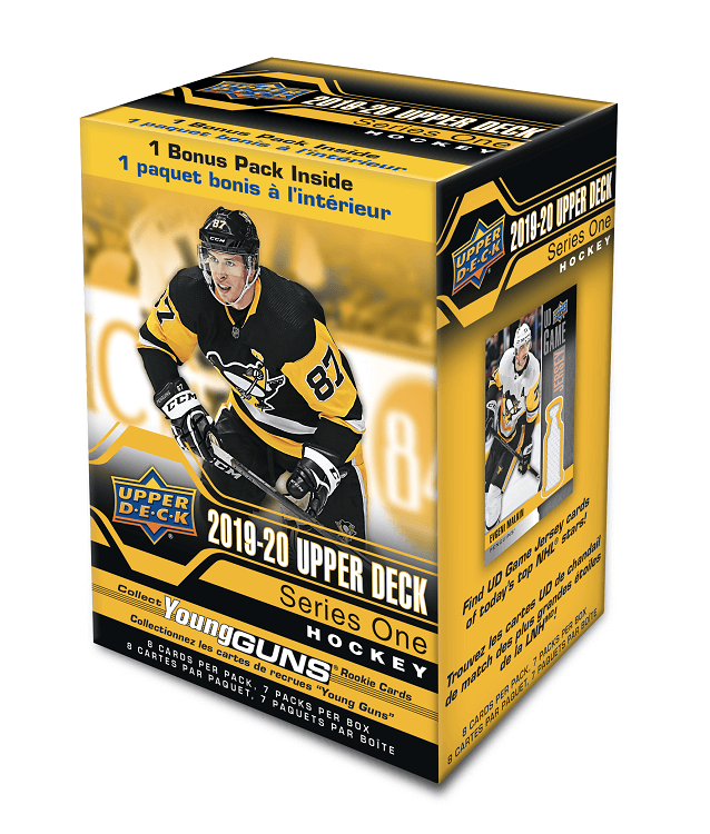2019-20 Upper Deck Series 1 Hockey Blaster Box - BigBoi Cards