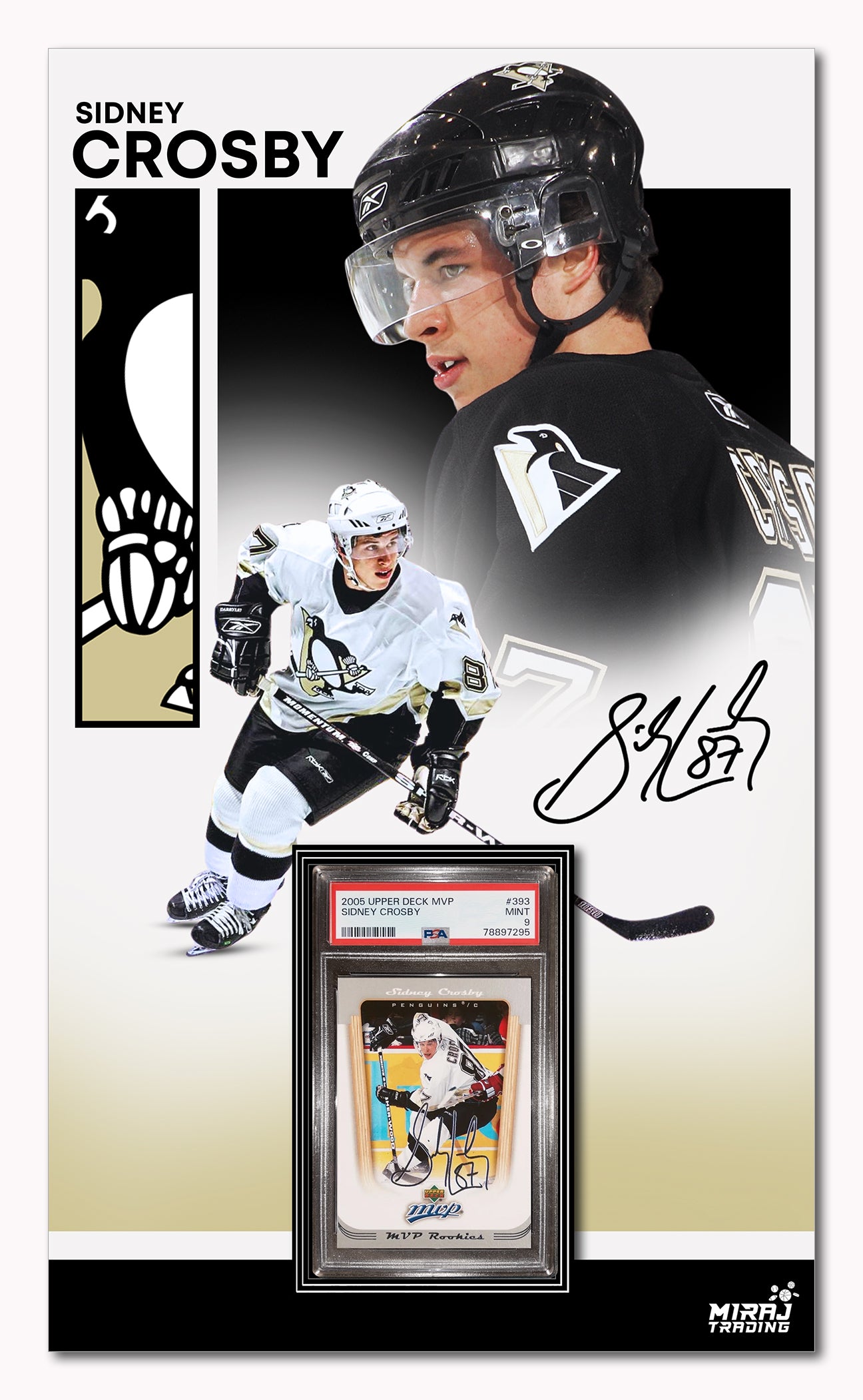 Sidney Crosby - Miraj Card Frame