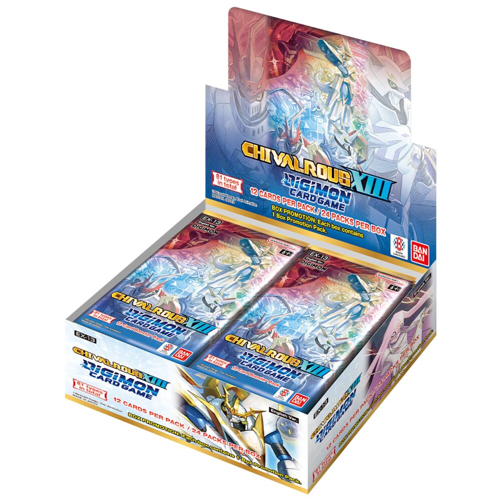 Digimon CG XIII Chevaleresque Boîte de Booster Supplémentaire (Précommande)