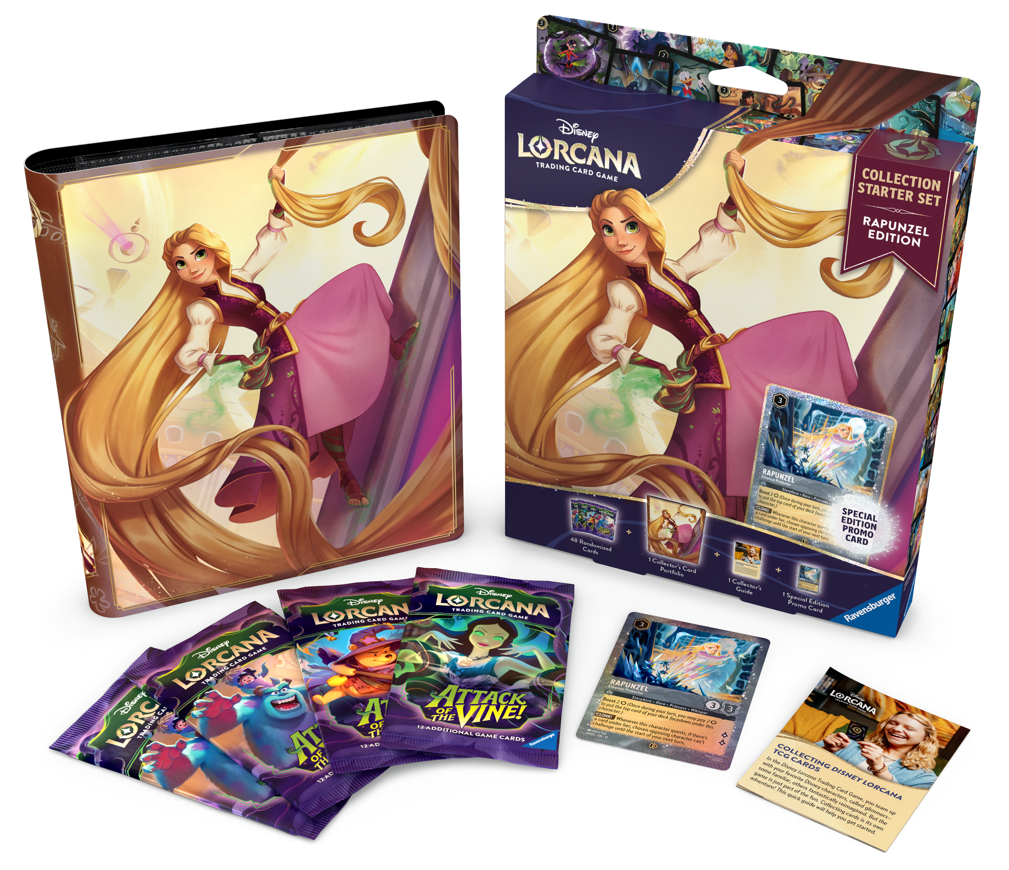 Disney Lorcana Set 13 Rapunzel Collection Starter Set ( Pre-Order) - Miraj Trading