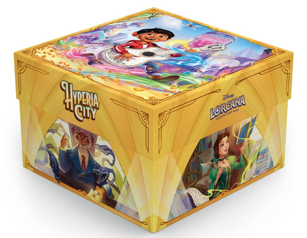Disney Lorcana Set 14 Hyperia City Illumineer's Trove Box (Pre-Order) - Miraj Trading