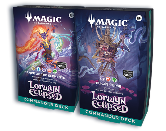 Magic The Gathering Lorwyn Eclipsed Commander (Set of 2) (Pre-Order)