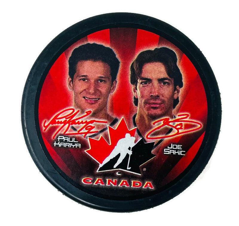 Team Canada Duo Hockey Pucks - Miraj Trading
