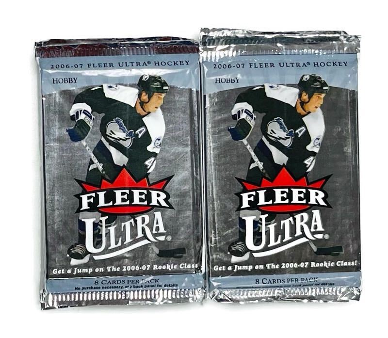 2006-07 Fleer Ultra Hockey Hobby Pack (Lot of 8 Packs ) - Miraj Trading