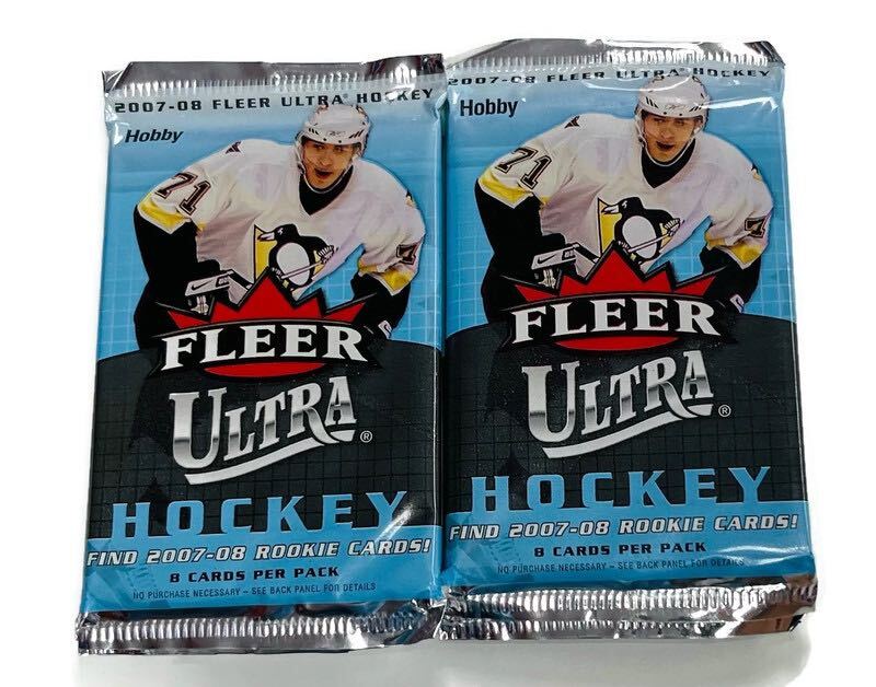 2007-08 Fleer Ultra Hockey Hobby Pack (Lot of 6 Packs ) - Miraj Trading
